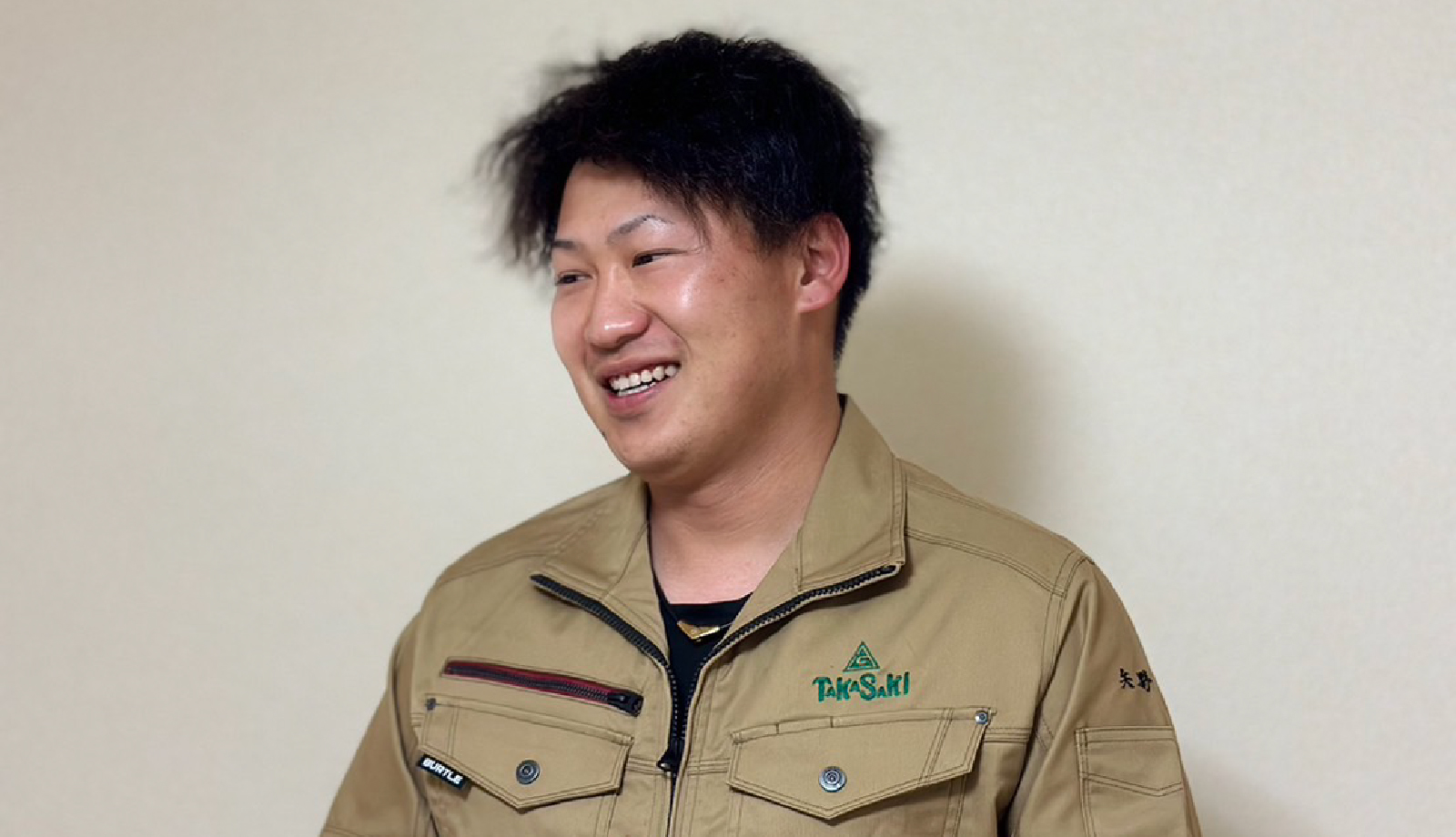 現職長 2012年新卒入社 矢野 利和(29歳)